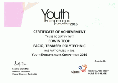 Youth Entrepreneurship Competition 2016